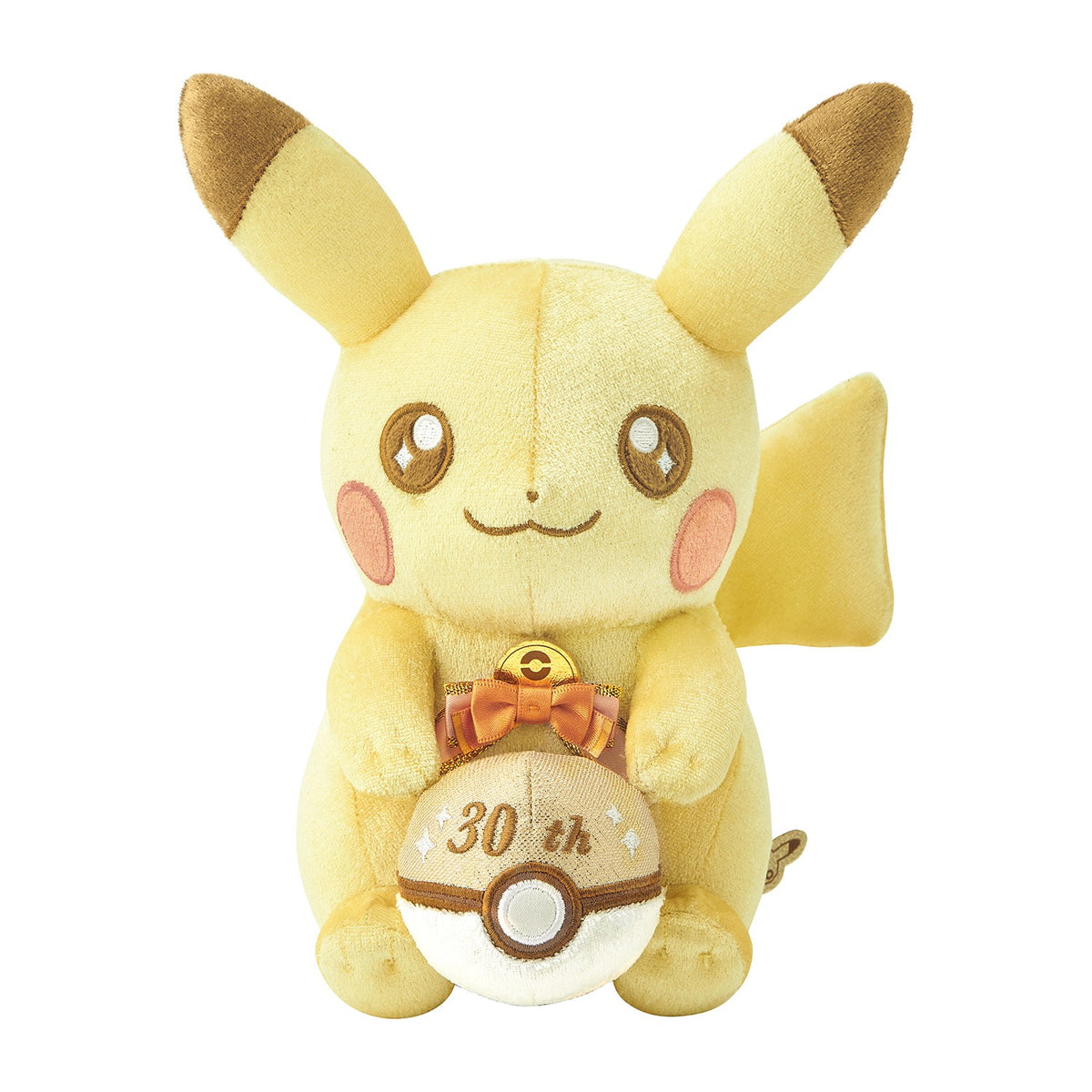 Pokémon 30th Anniversary Pika Pika Pikachu plush